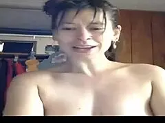 Crazy Stepmom Masturbating Wild on Cam for Your Eyes. Her Big Tits Steal the Show!