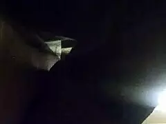 My step mom sucking her boyfriend's dick and swallowing