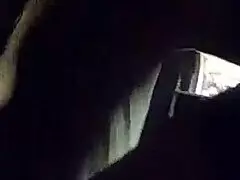 My step mom sucking her boyfriend's dick and swallowing