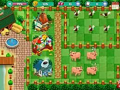 nutaku booty farm hentai game flashes big ass in ranch fantasy