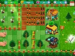 nutaku booty farm hentai game flashes big ass in ranch fantasy