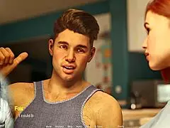 Can this busty MILF resist corruption in the game?