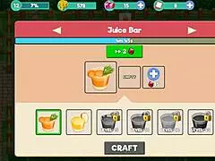 In the Nutaku Booty Farm Hentai Game, Redhead Flashes Big Tits and Ass on the Ranch