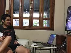 Hun maste mig til knul under kampen så jeg hamrede hende med monsterpikken