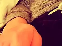 My first solo self-care moment with close-up fingering and athletic focus