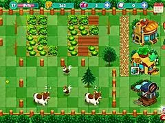 Wow, Nutaku booty farm hentai game part 22! Big tits and ass in fantasy ranch