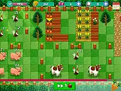 Wow, Nutaku booty farm hentai game part 22! Big tits and ass in fantasy ranch