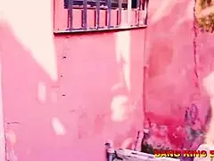 horny doggy sex in african ghetto with theresa fucking big dick