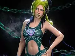 jolyne the anime doll in hentai style