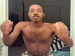 work 8: roommate workout at the gym