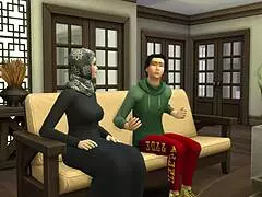 unsatisfied step mom gets banged hard by step son while step dad is away