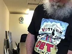 Mature Amateur Enjoys Solo Masturbation Leading to Orgasm and Cumshot