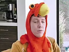 Brooklyn Chase and Rosalyn Sphinx in thankful stuffing