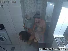 Milfs crave rough action! Watch big booty Kiki Minaj get slammed hard in shower