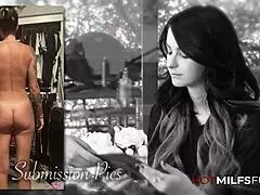 Hotmilfsfuck - Brunette Christina Was Facialized After Hard