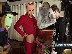 Halloween Brings Pranks And Rough Free Use Sex With Milf