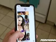 Stepmom Carmen Valentina Drills Stepson in Hot POV Action