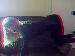 Oh man, catsuit bettie is teasing the cameraman with her big tits and fucking skills