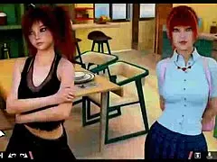 amateur teen with big tits and ass in a test