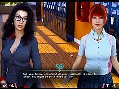 amateur teen with big tits and ass in a test