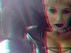 Oh man, catsuit bettie is teasing the cameraman with her big tits and fucking skills