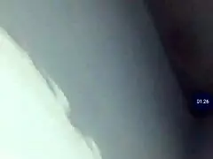 Sexy Teen Girlfriend Feels Pleasure Massaging Her Big Tits With Passion