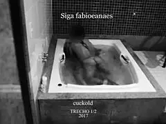 Hotwife's Wild 2017 Adventure with Shy Hung Friend in Jacuzzi