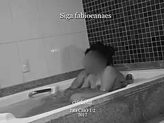 Hotwife's Wild 2017 Adventure with Shy Hung Friend in Jacuzzi