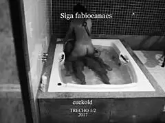 Hotwife's Wild 2017 Adventure with Shy Hung Friend in Jacuzzi