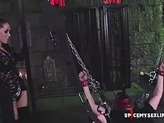 Latex Milf Dominates Slave Boy in Femdom Fantasy 😈