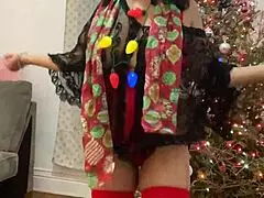 anna maria, mature latina, enjoys more holiday fun