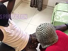 it's blowjob season with this ebony mature whore