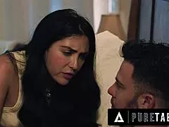 hey, pure taboo milf charlie forde makes hubby’s stepdad-stepdaughter fantasy real with jane wilde 😜