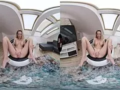 blonde milf in pov taboo scene gets steamed