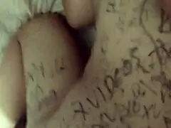 I bend over the teen milf in pov doggystyle, pounding her big ass