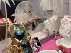 i'm at the bar with panties hangin' from the ceilin', gettin' anal fucked