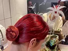 i'm at the bar with panties hangin' from the ceilin', gettin' anal fucked