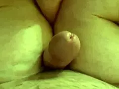 Fuck those big saggy tits on the granny!