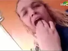 Big tits milf shows off her huge breasts