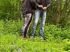 Amateur MILF pees on streets