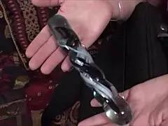 Sara Jay gets fucked by two big cocks and her pussy filled with cum.