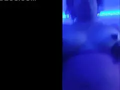 Is This Latina Mommy Riding Hard At Neon Party?