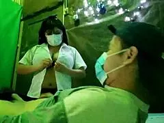 Mother-in-law enjoys authentic challenge with stepson in amateur pov fucking.