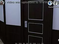 In Waterworld, Lesbian Emotions Boil In The Pool. Teen 18+ And Milf Share Passionate Anime Kisses.