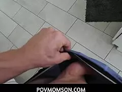 curvy stepmom nova sky loves sucking my big hard cock daily