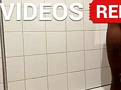 Real Amateur Sexy Black Legs Shower Butt Naked