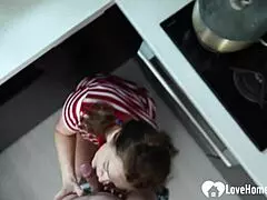 Getting deepthroat blowjob from hot wife 😍