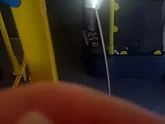 Mature Candid Foot Play: Hidden Ass and Feet Tease.