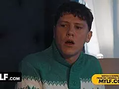 Sheena Ryder And Whitney Wright Plan A Naughty Present With Titty Fucks And Spankings