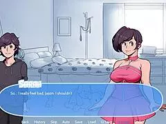 Slutty Puppy In Usa Snow Game Showing Big Tits